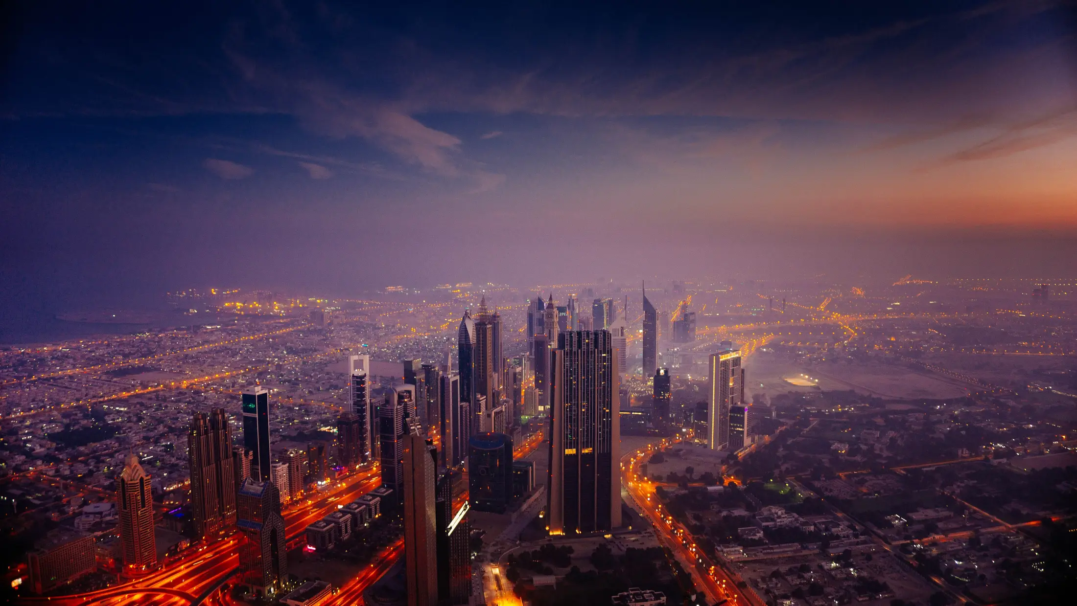 Dubai at first light